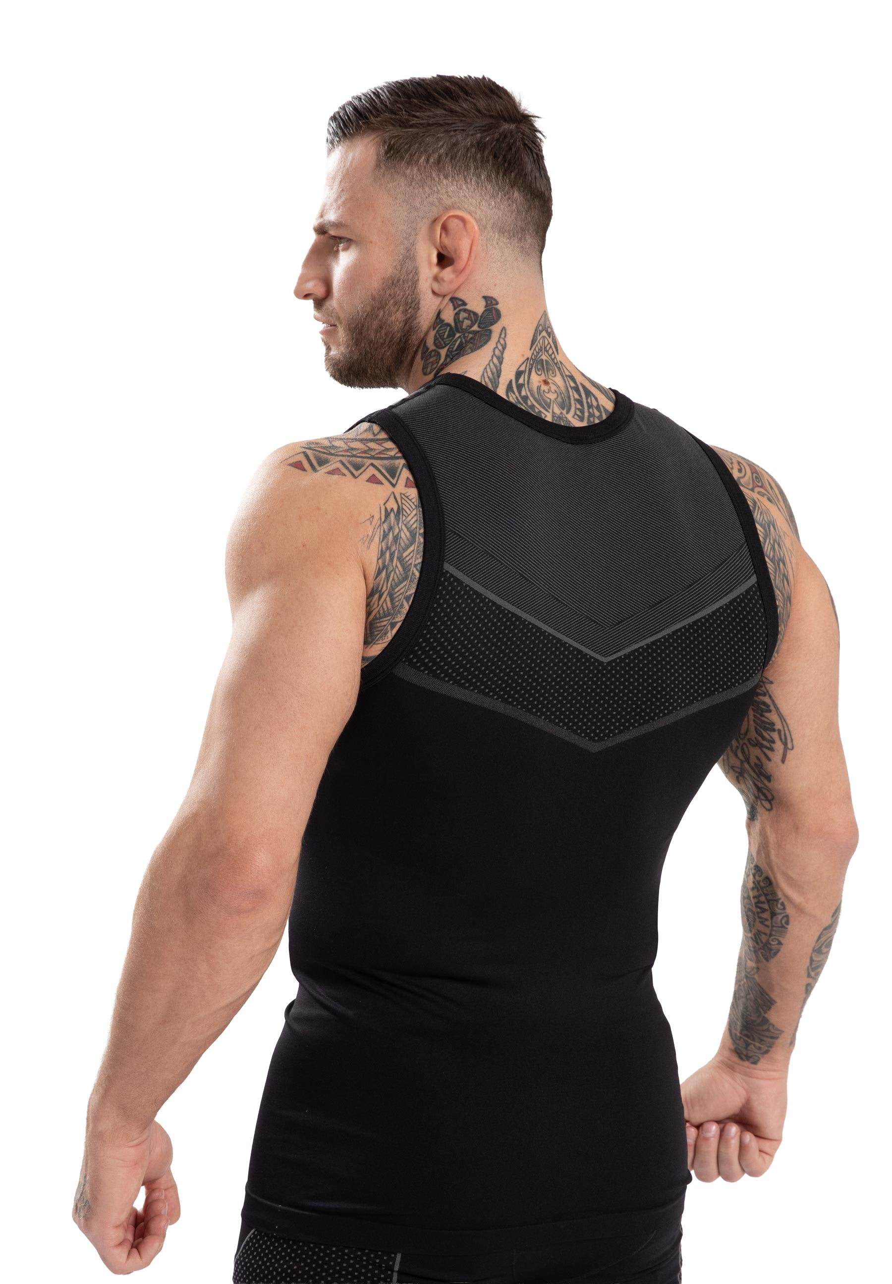 Norton Seamless Tank Top - Black