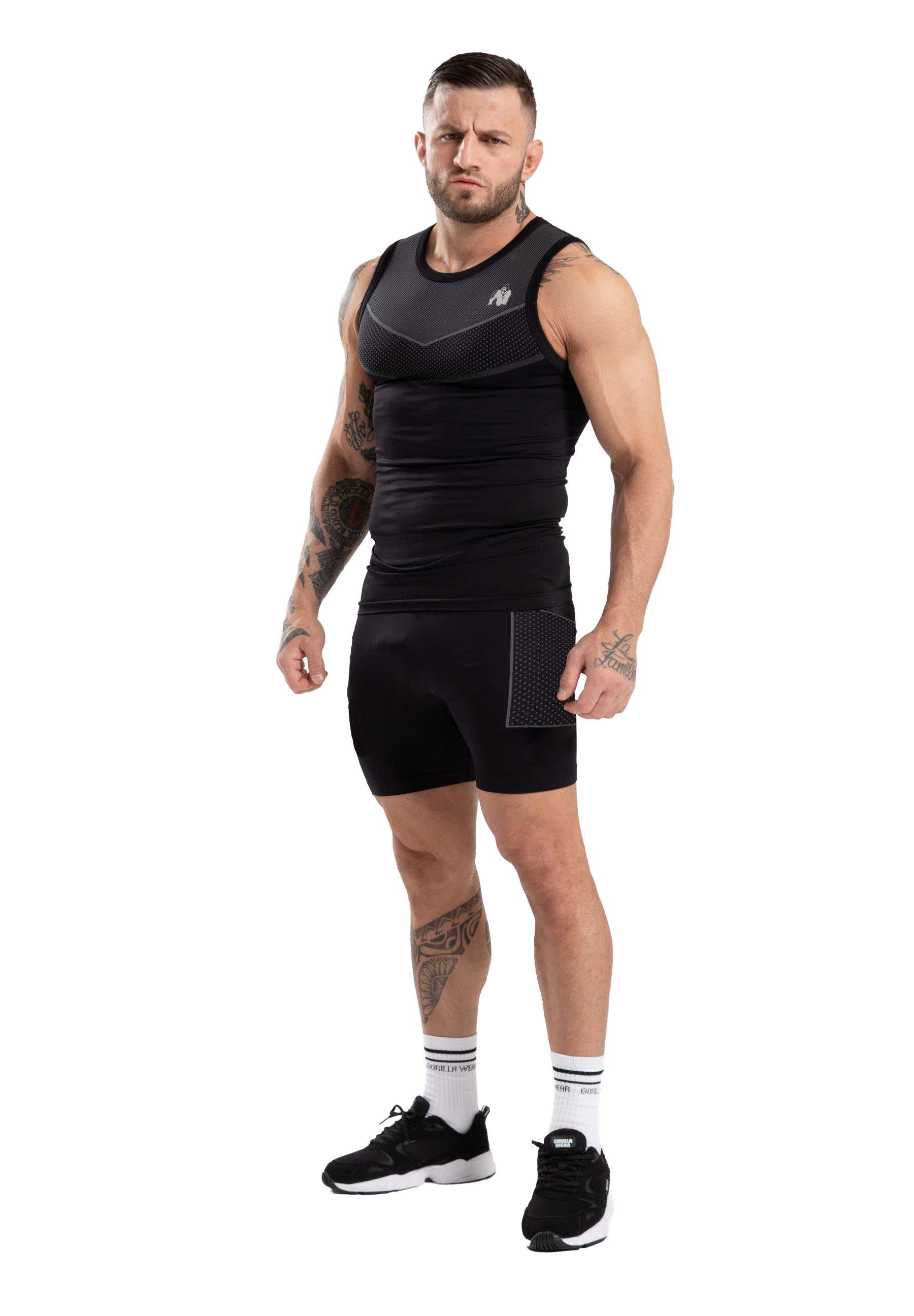 Norton Seamless Tank Top - Black