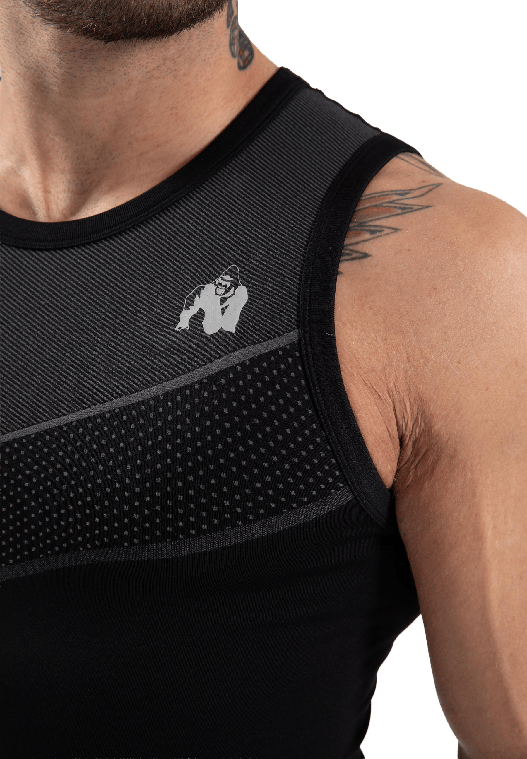 Norton Seamless Tank Top - Black