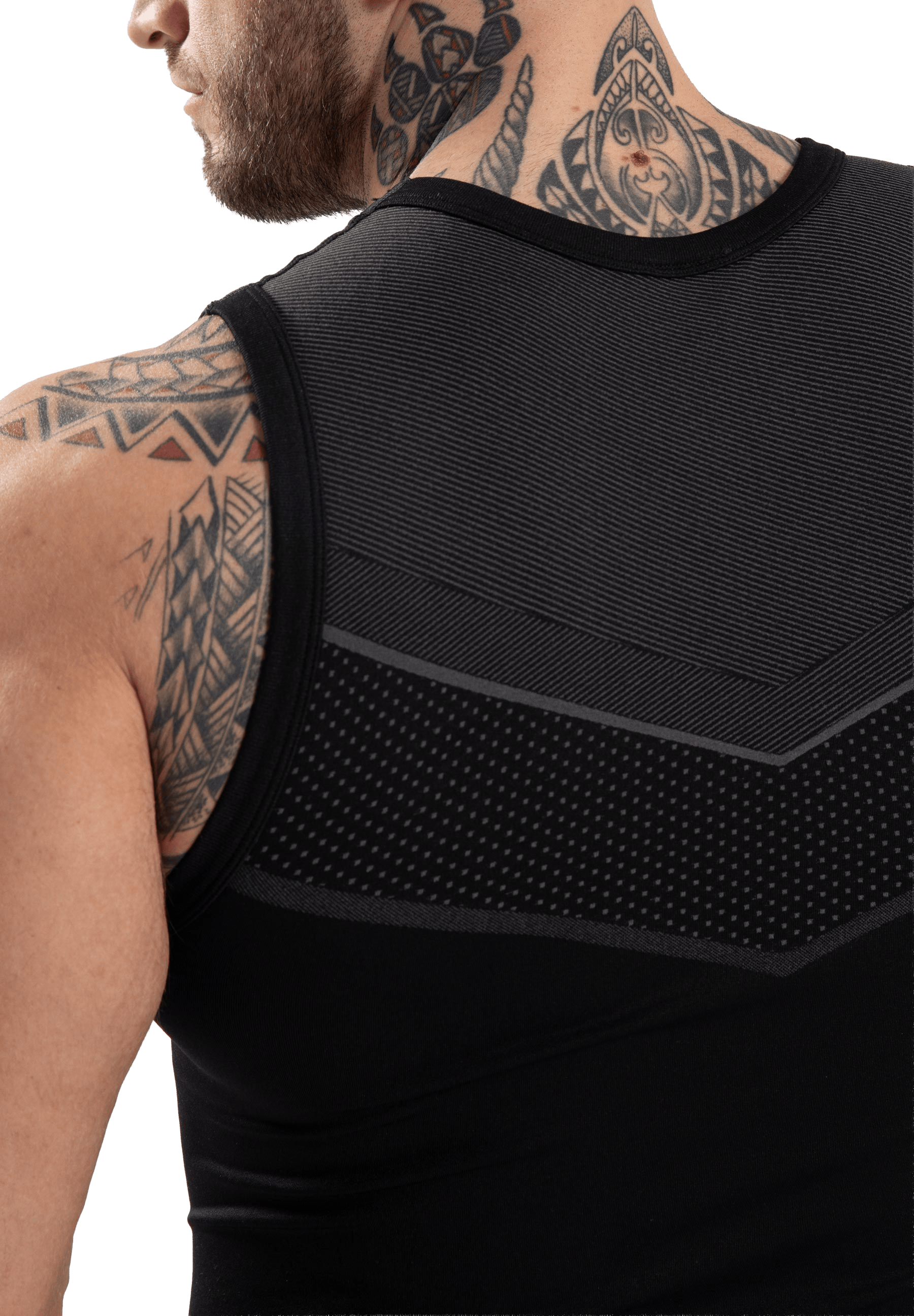 Norton Seamless Tank Top - Black