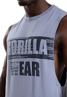 Lopez Drop Armhole Tank Top - Stone Wash Blue