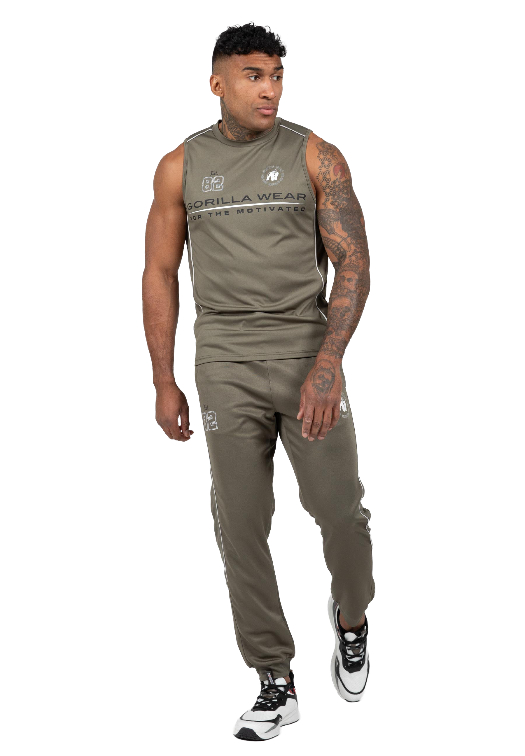 Broxton Tank Top-Army Green