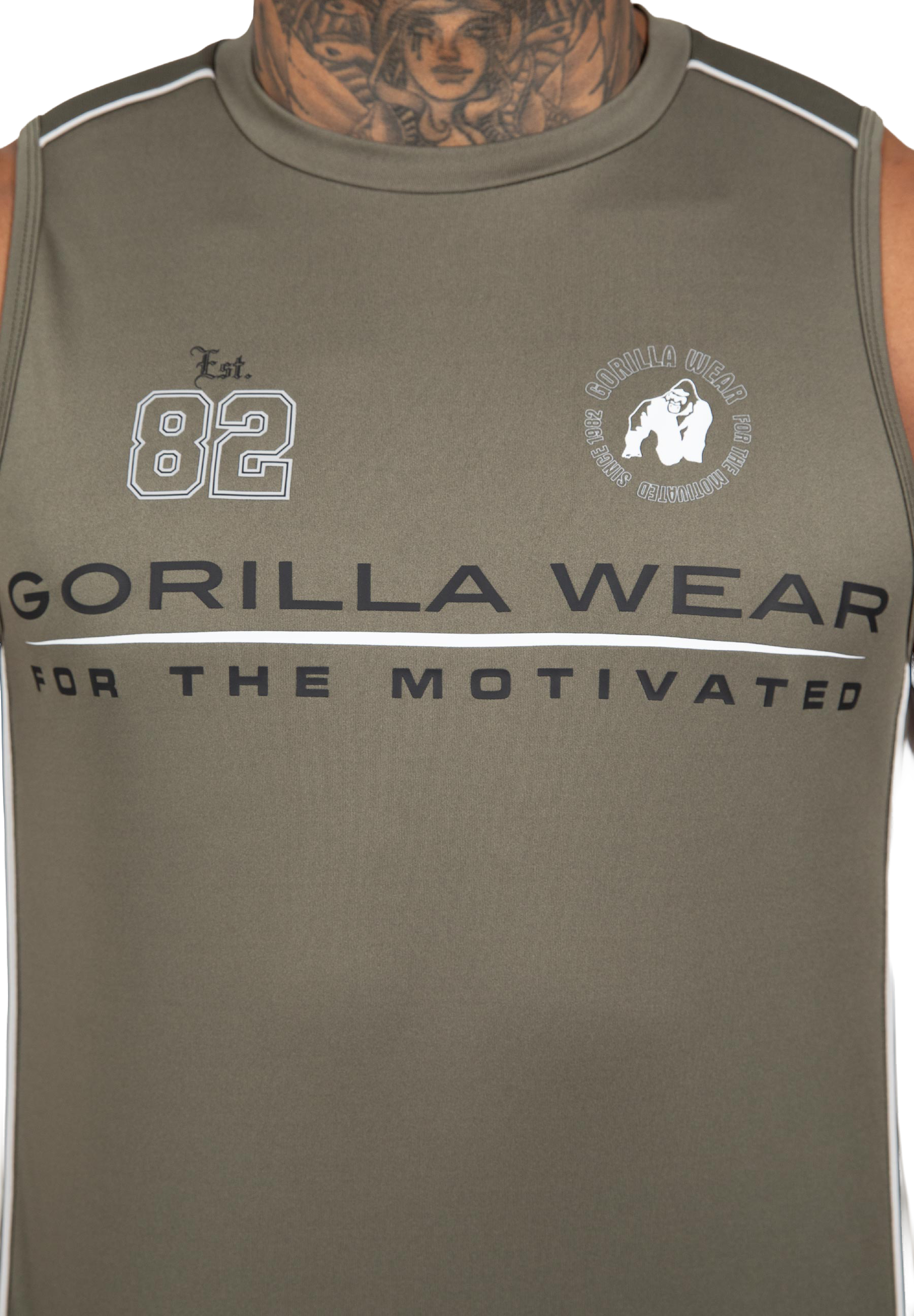 Broxton Tank Top-Army Green