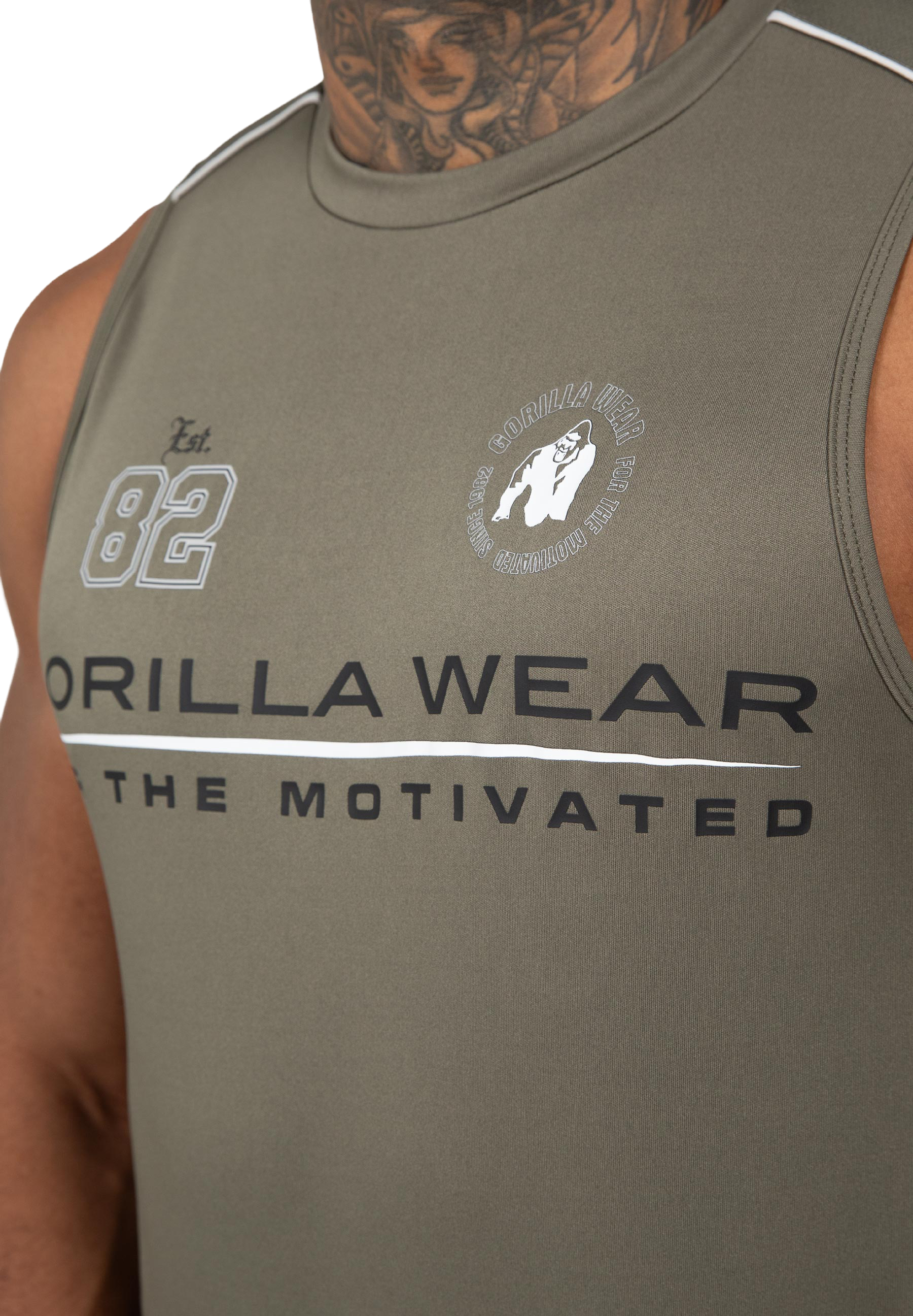 Broxton Tank Top-Army Green
