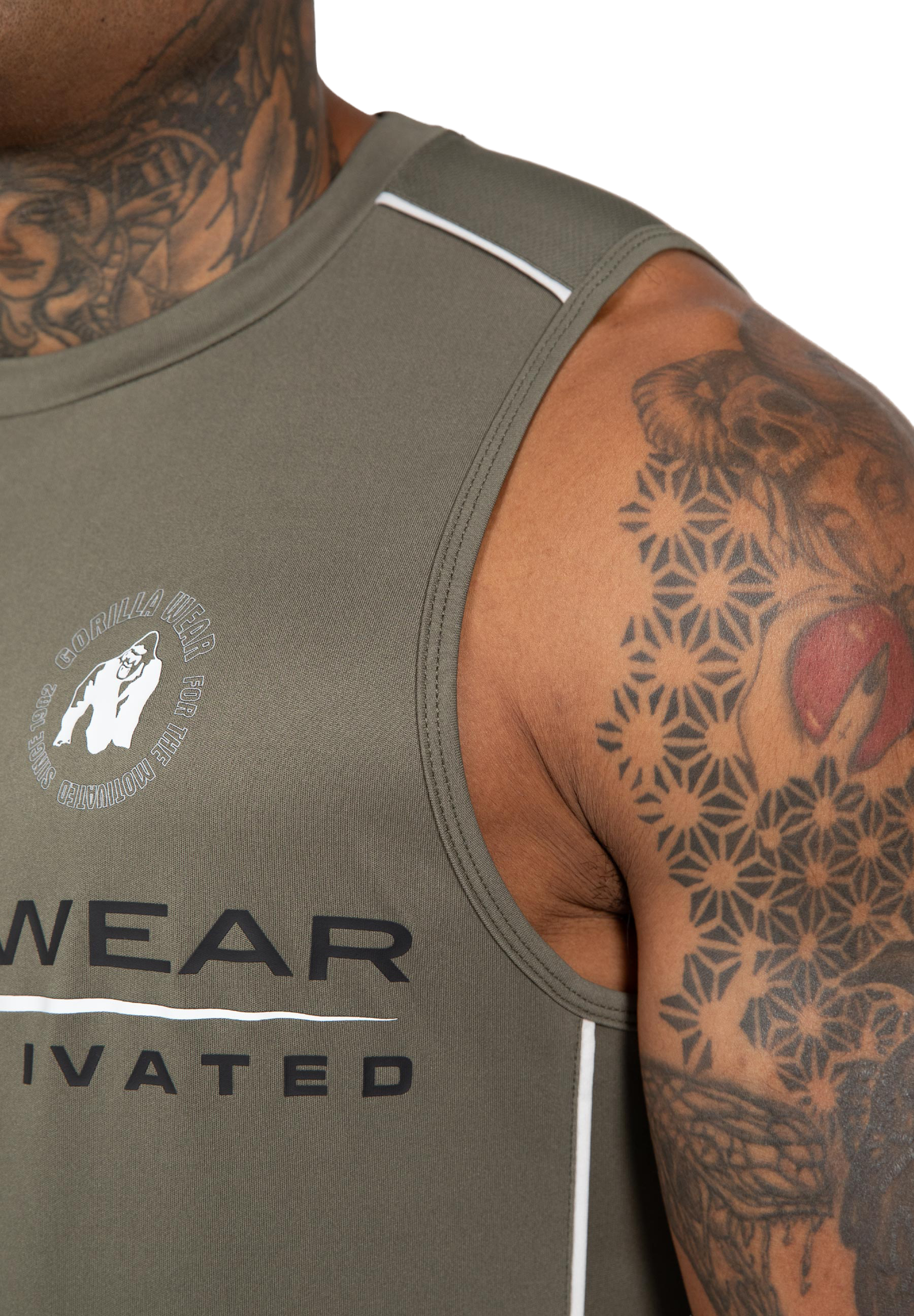 Broxton Tank Top-Army Green