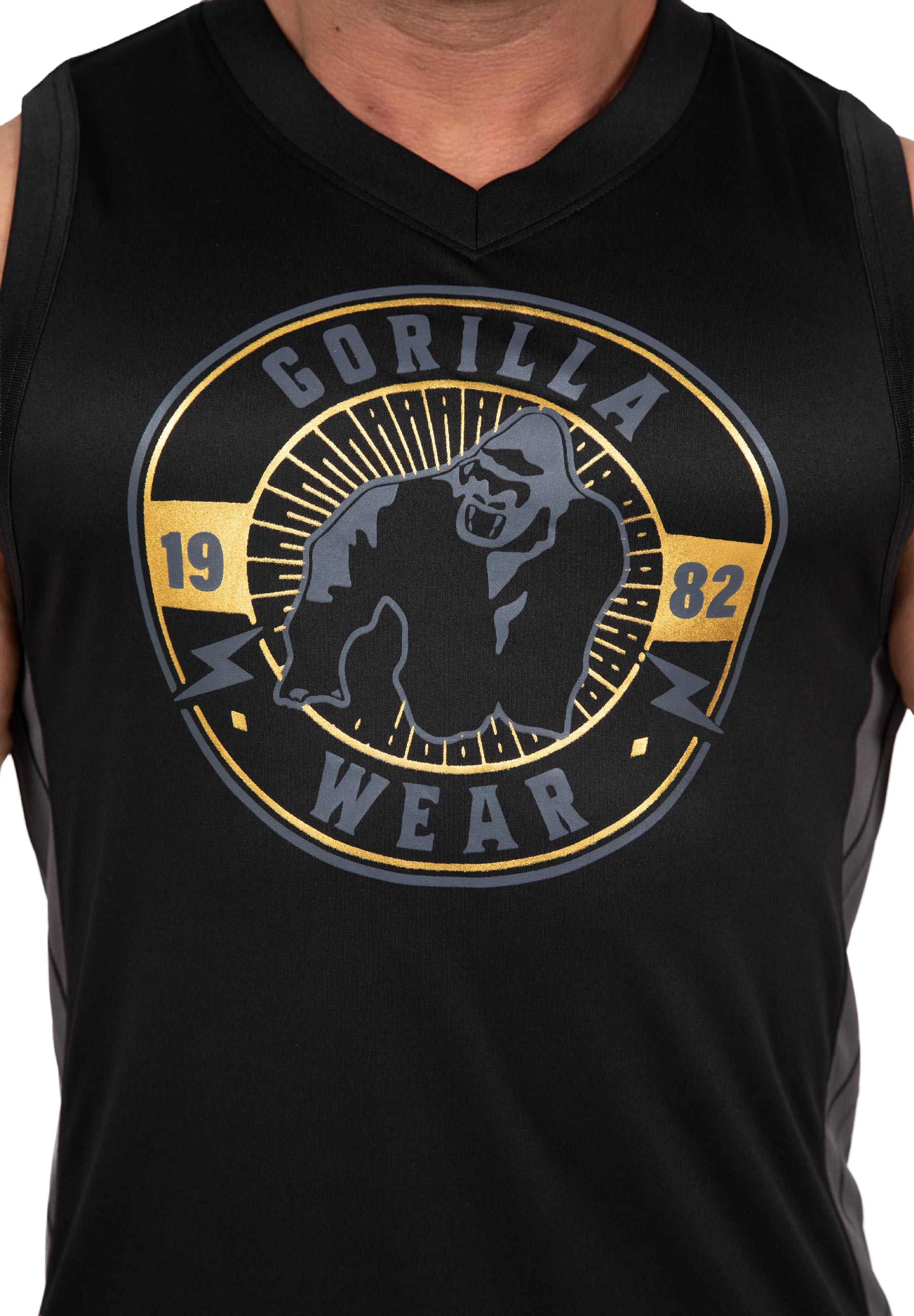 Orlando Jersey Tank Top - Black