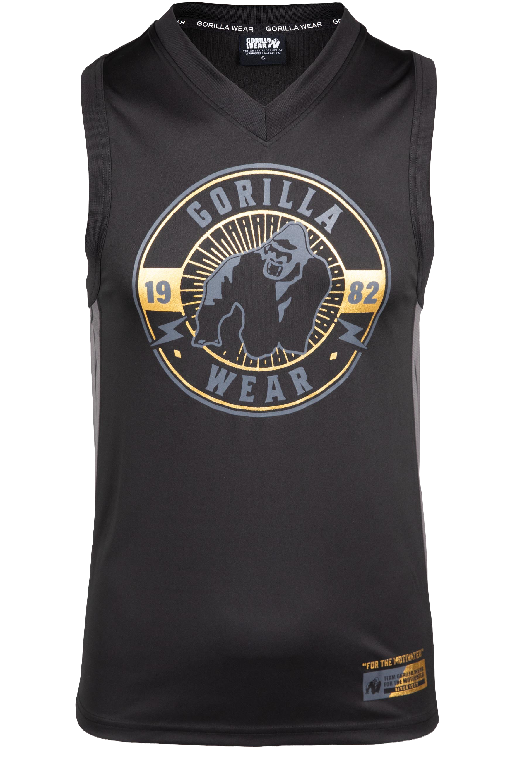 Orlando Jersey Tank Top - Black
