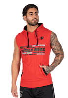Melbourne S/L Hooded T-shirt - Red