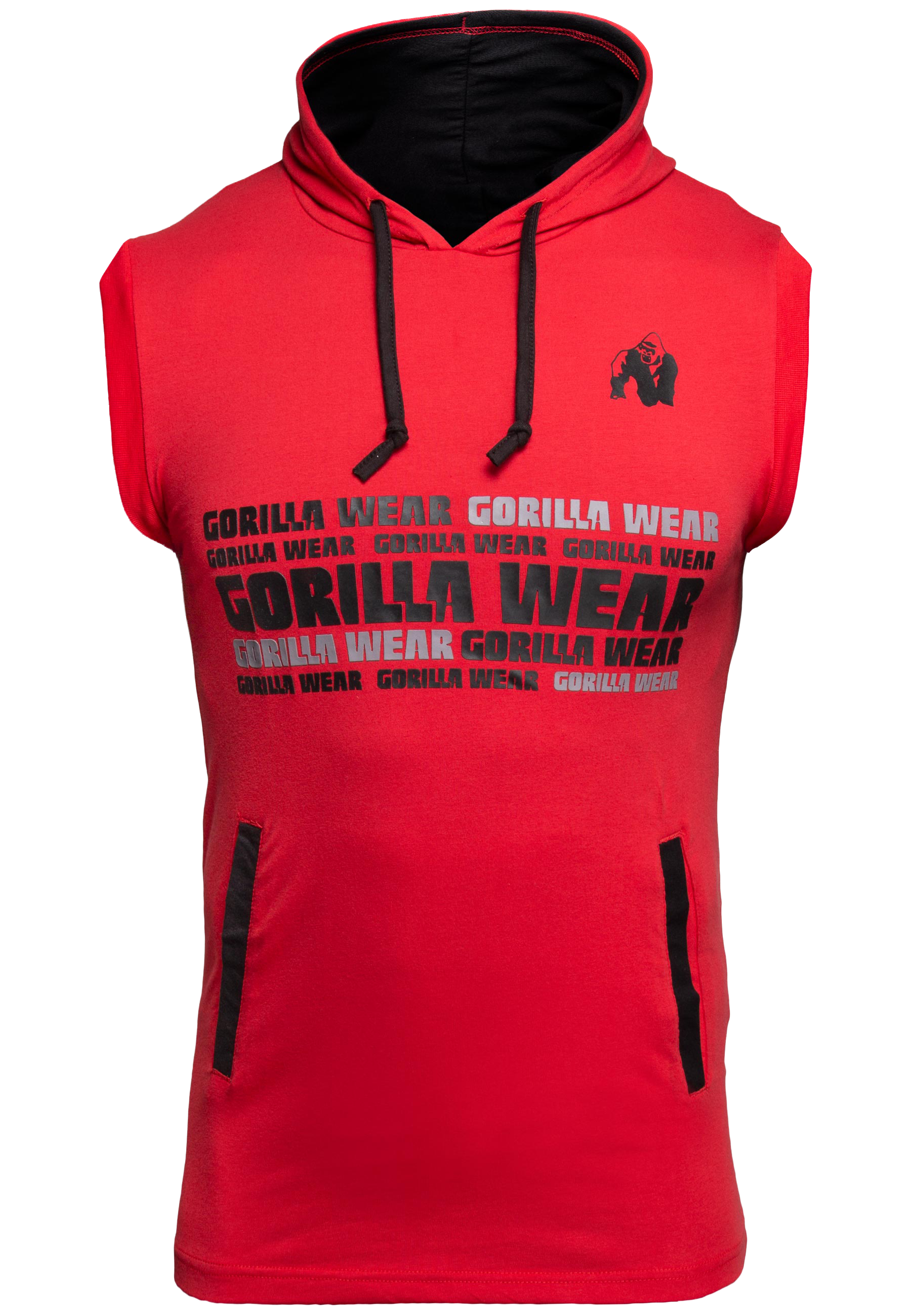 Melbourne S/L Hooded T-shirt - Red