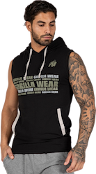 Melbourne S/L Hooded T-shirt - Black