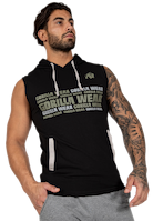 Melbourne S/L Hooded T-shirt - Black