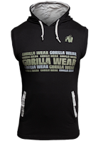 Melbourne S/L Hooded T-shirt - Black