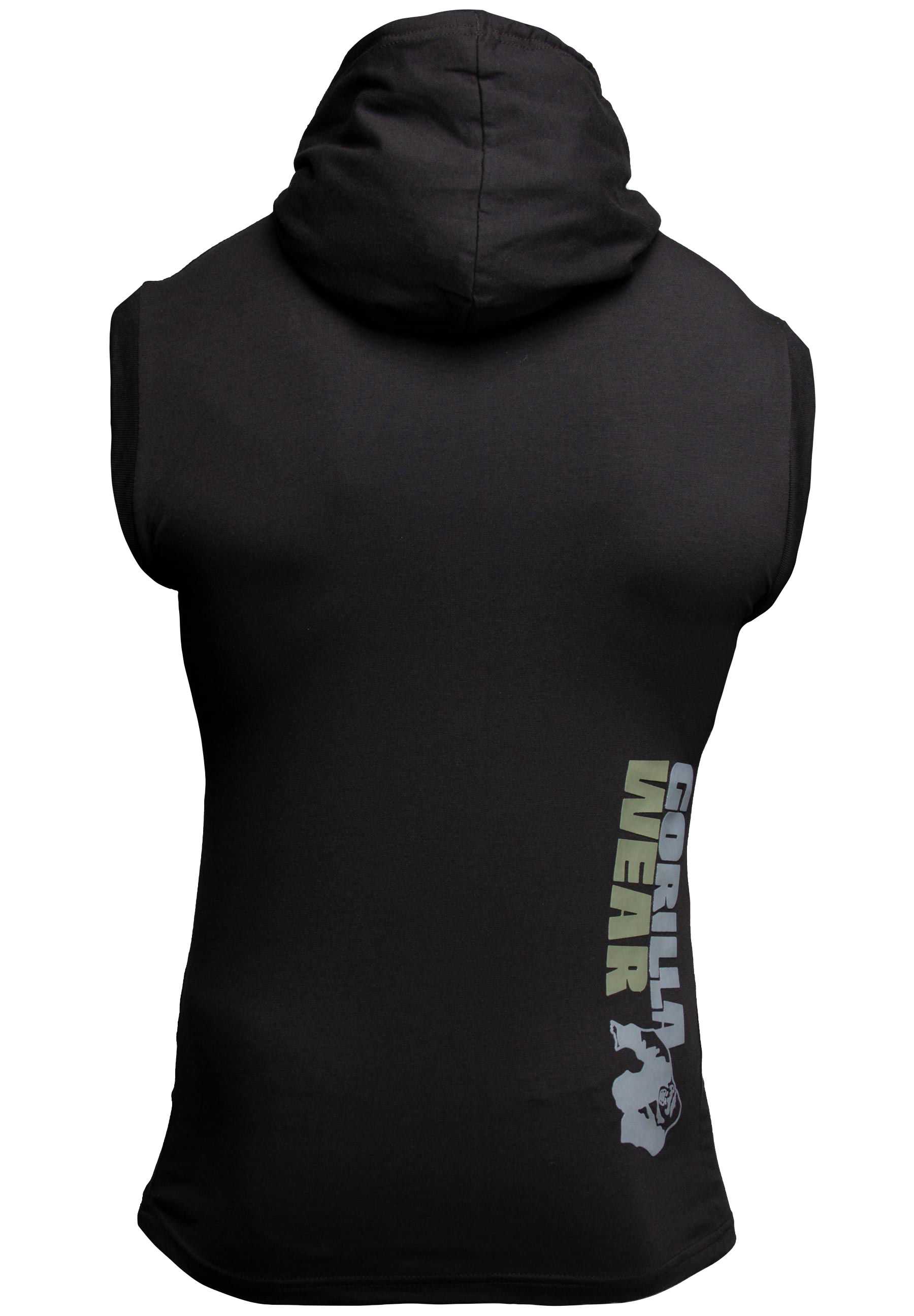 Melbourne S/L Hooded T-shirt - Black