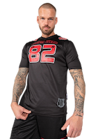 Fresno T-Shirt - Black/Red