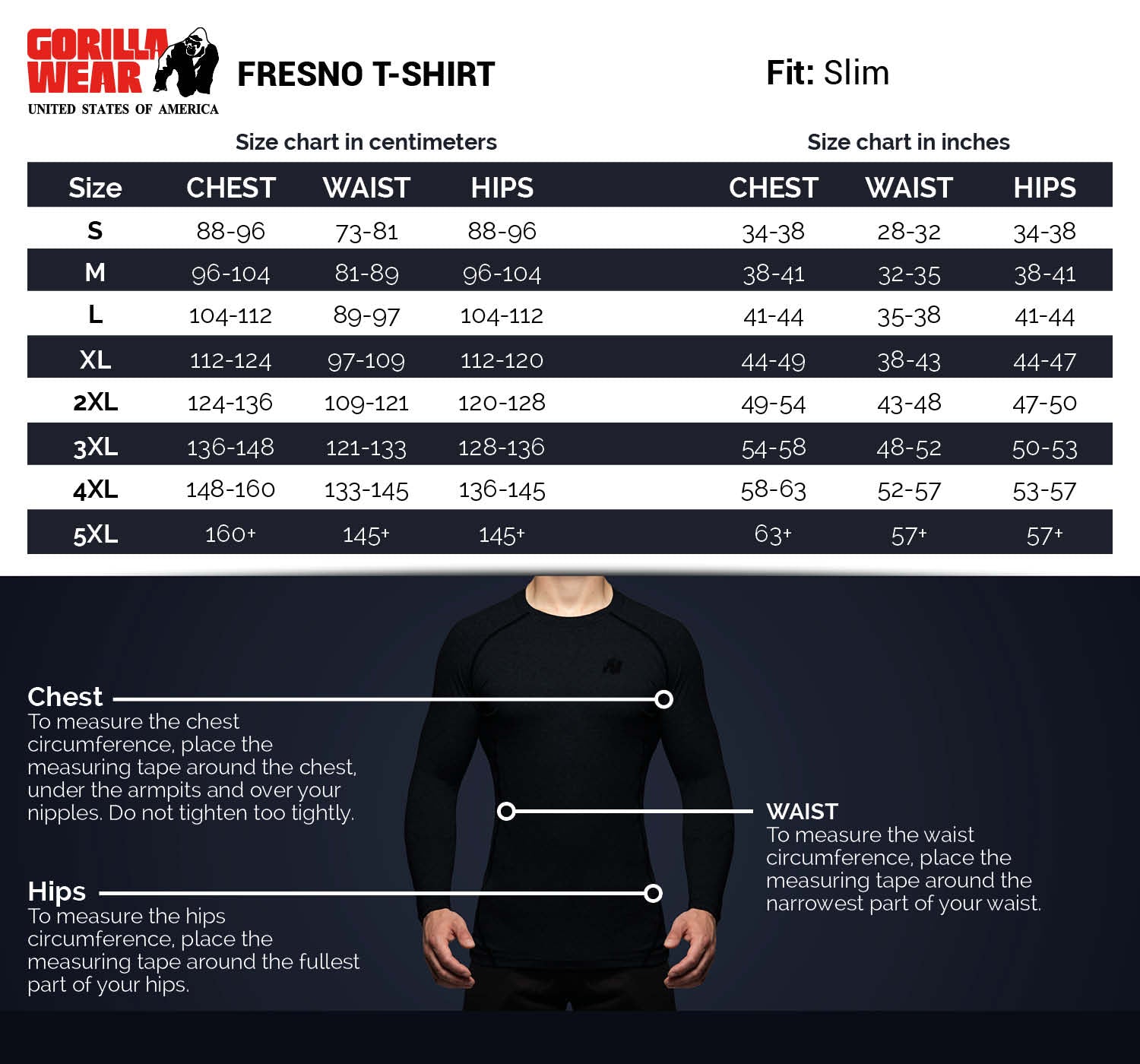 Fresno T-Shirt - Black/Red