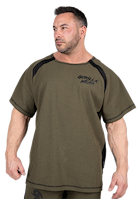 Augustine Old School Workout Top - Army Green