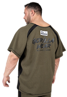 Augustine Old School Workout Top - Army Green