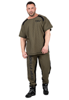 Augustine Old School Workout Top - Army Green