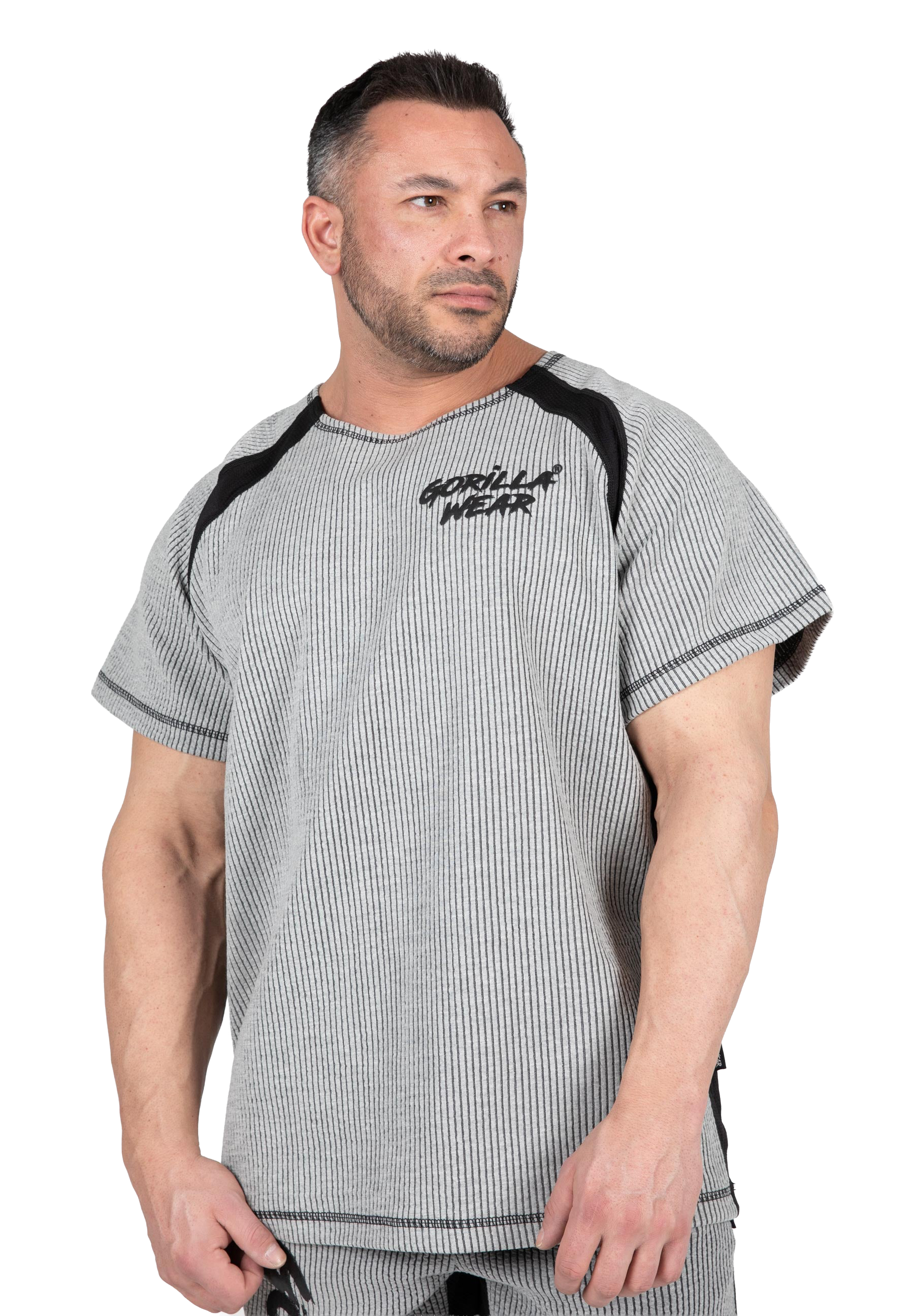 Augustine Old School Workout Top - Gray