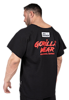 Augustine Old School Workout Top - Black/Red