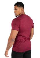 Taos T-shirt - Burgundy Red