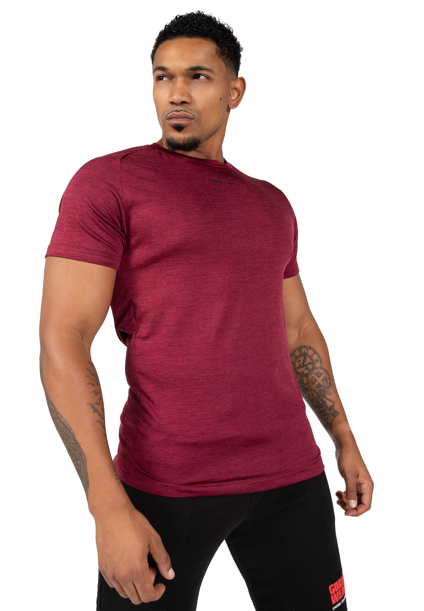 Taos T-shirt - Burgundy Red