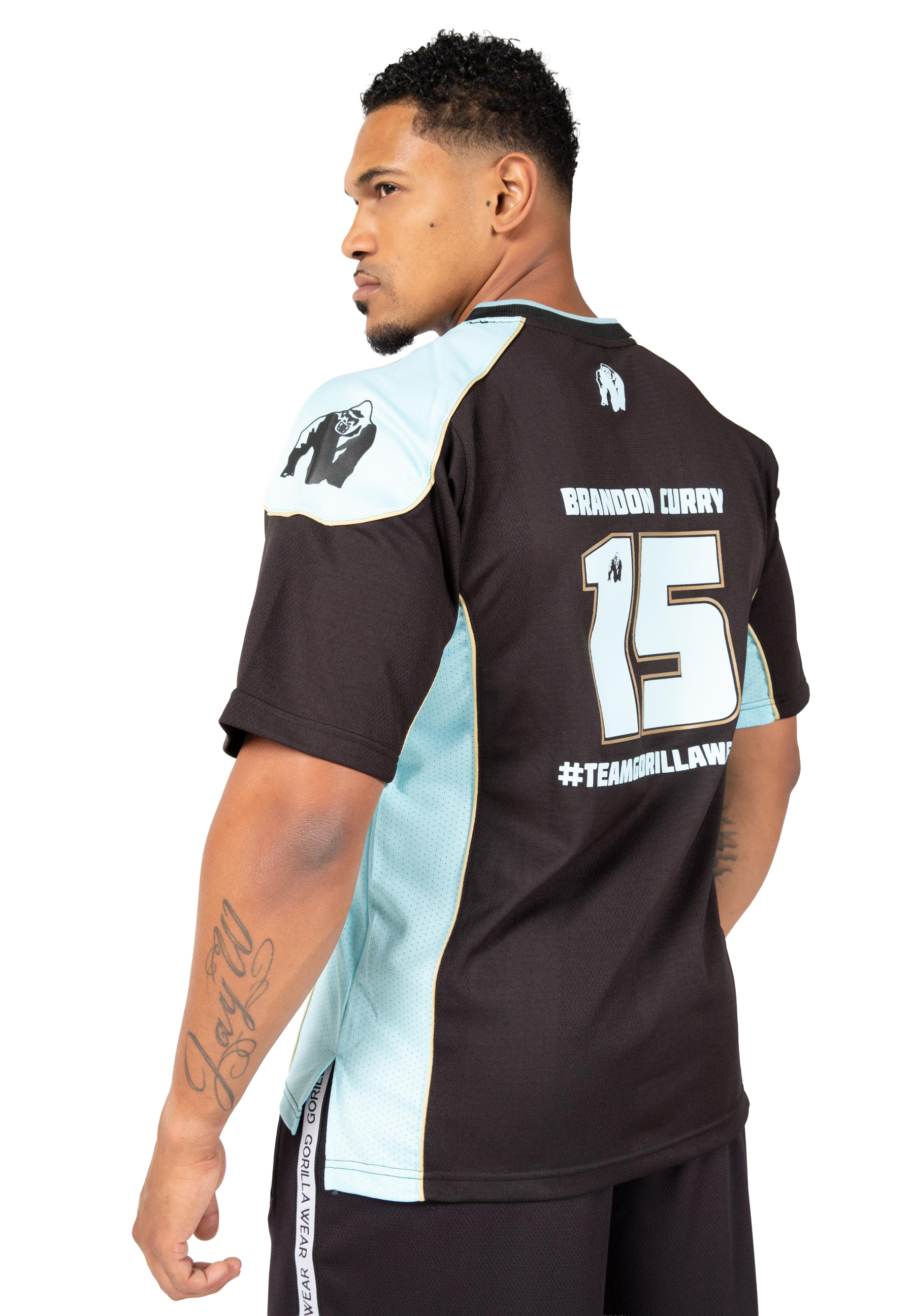Athlete Shirt 2.0 Brandon Curry - Black / Light Blue