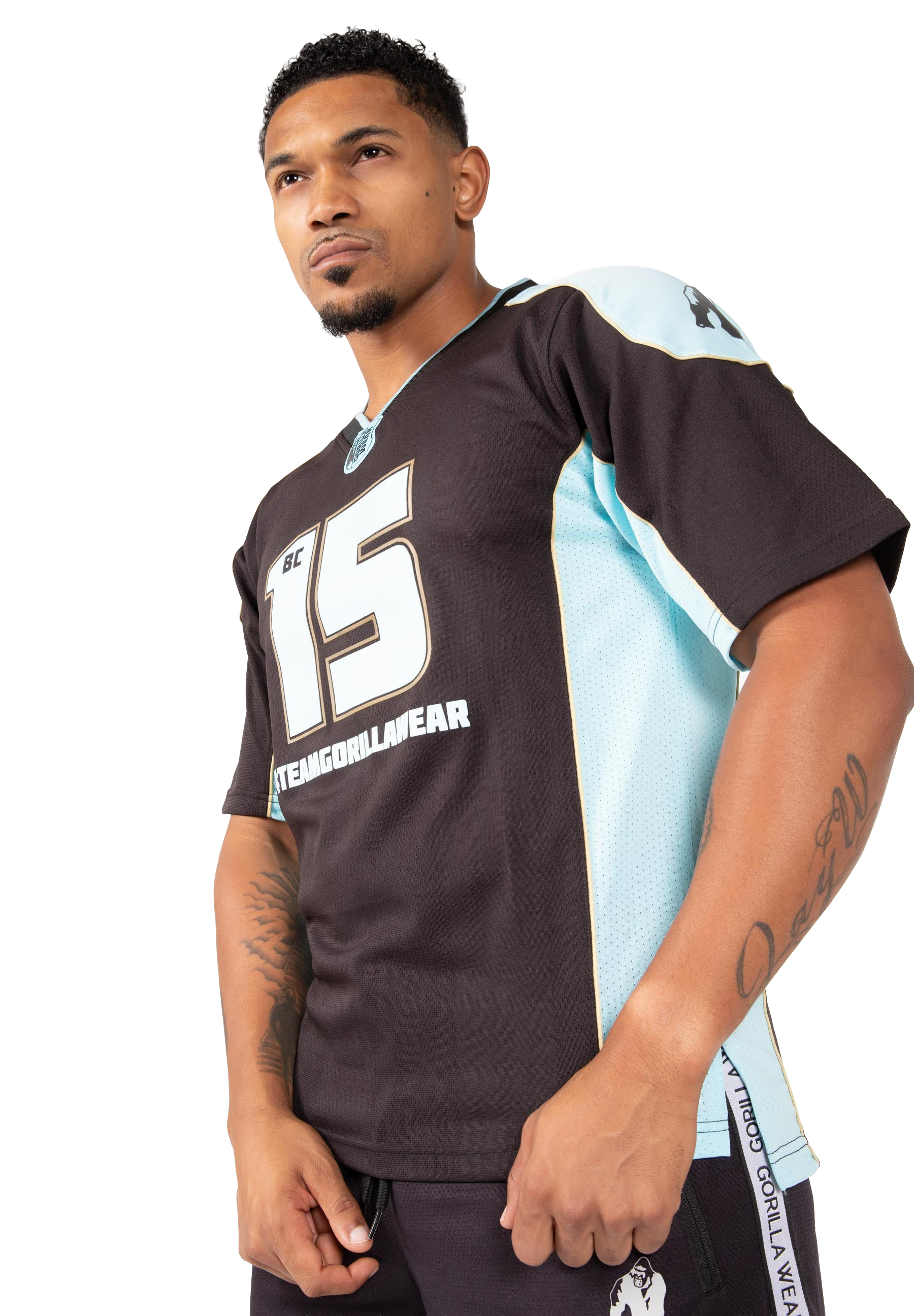 Athlete Shirt 2.0 Brandon Curry - Black / Light Blue