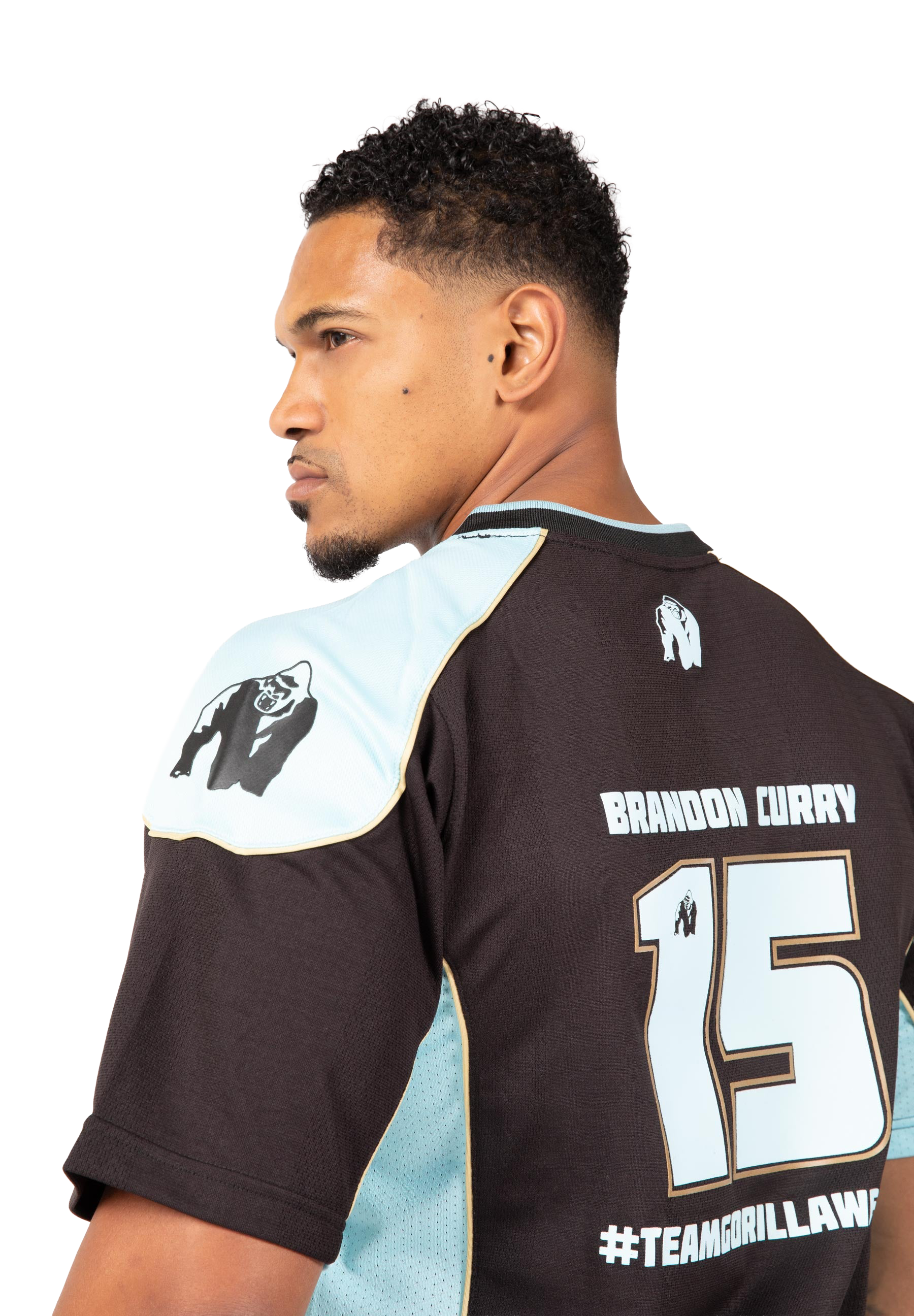 Athlete Shirt 2.0 Brandon Curry - Black / Light Blue