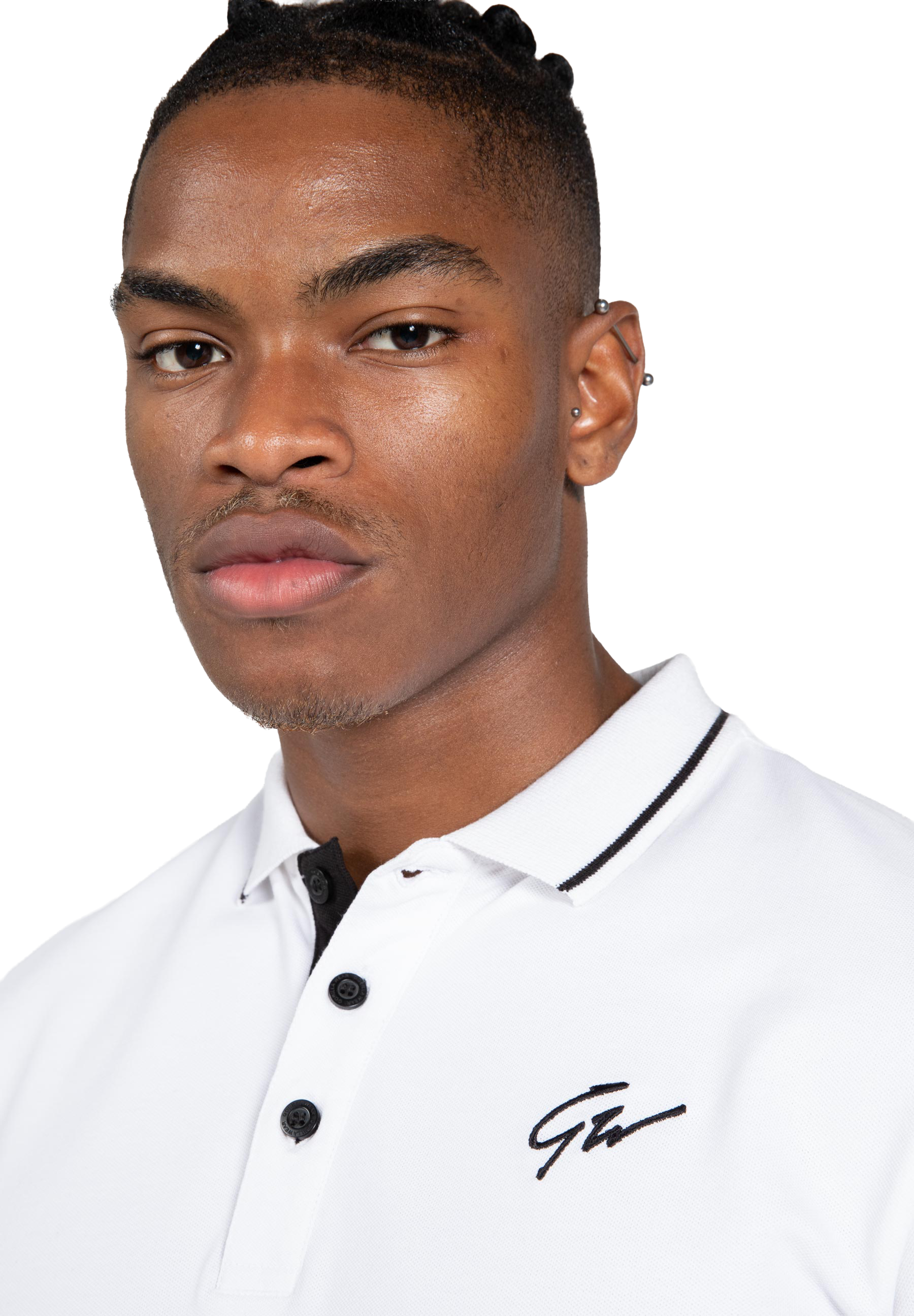 Delano Polo - White/Black