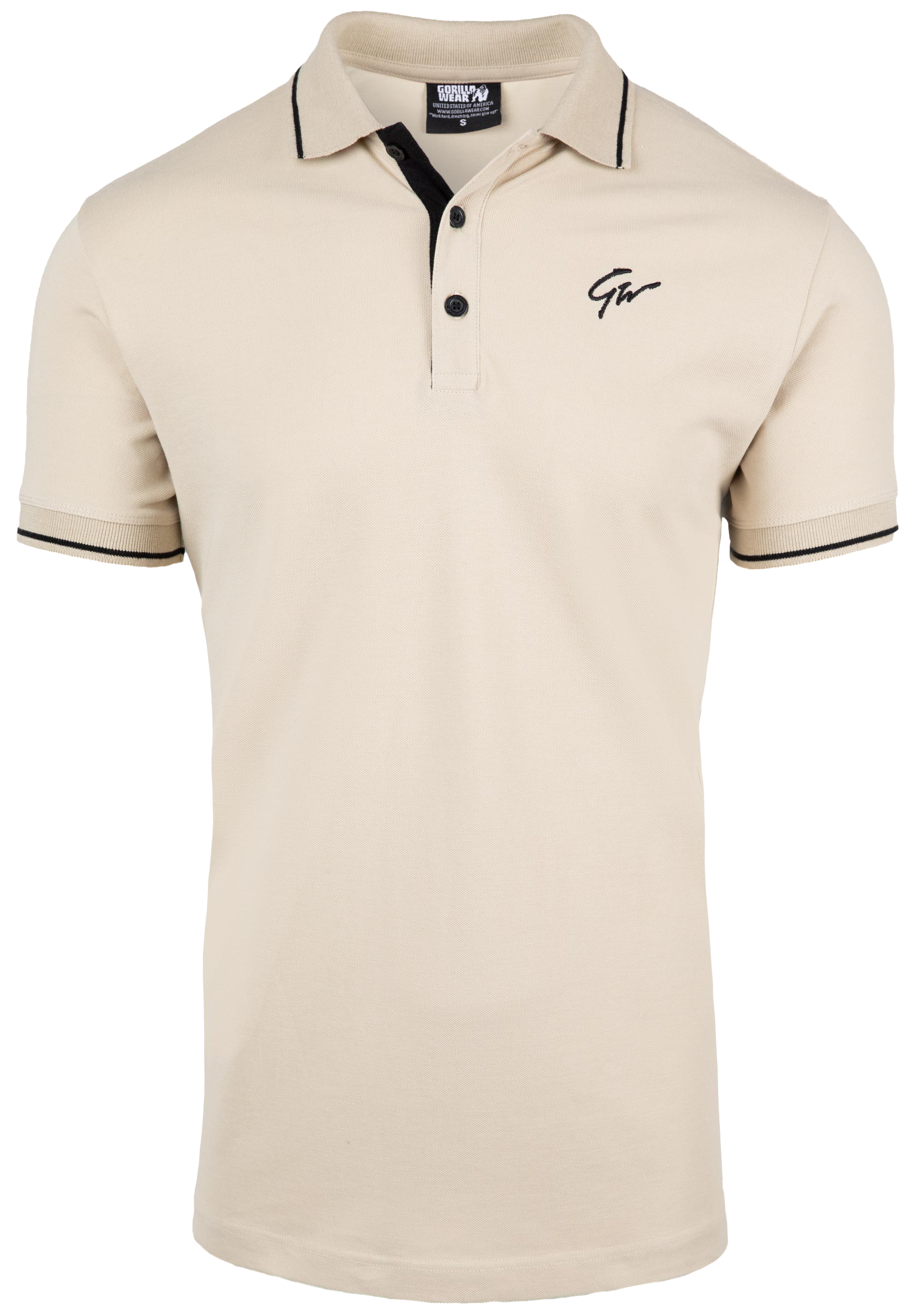 Delano Polo - Beige/Black