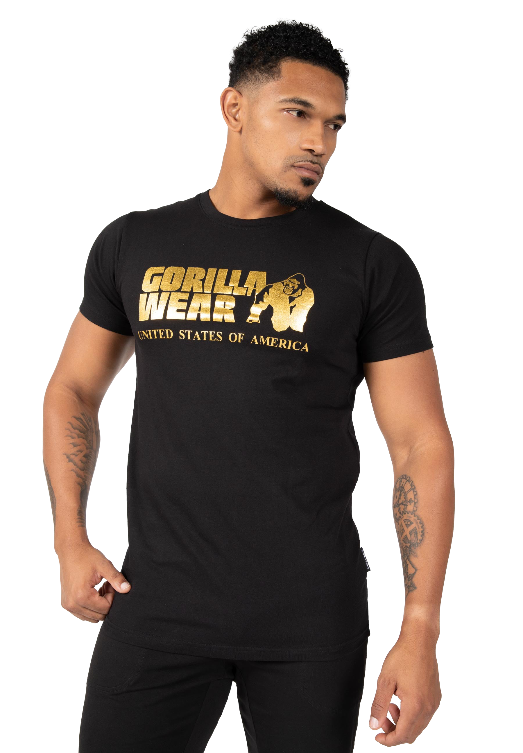 Classic T-shirt - Black/Gold
