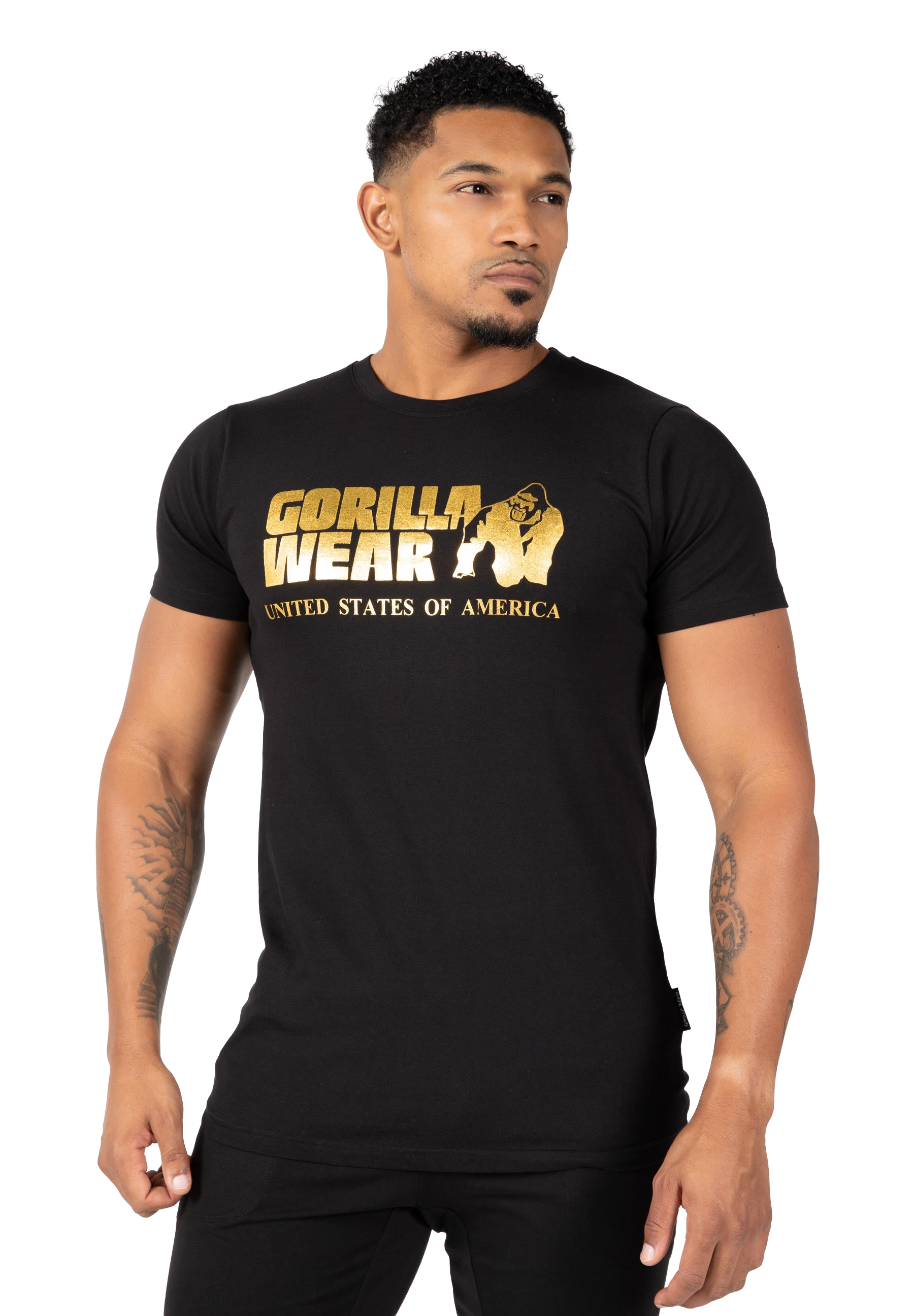 Classic T-shirt - Black/Gold