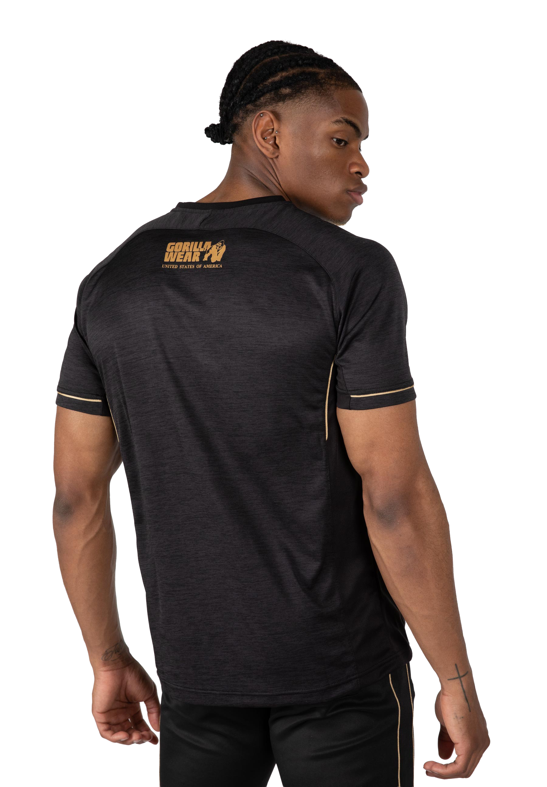 Fremont T-Shirt - Black/Gold