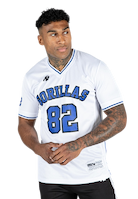 San Mateo T-Shirt - White/Blue