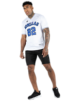 San Mateo T-Shirt - White/Blue