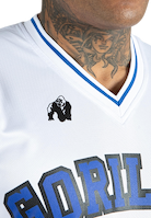 San Mateo T-Shirt - White/Blue