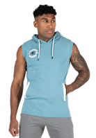 Oswego S/L Hooded T-shirt - Blue