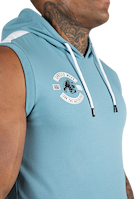 Oswego S/L Hooded T-shirt - Blue