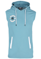 Oswego S/L Hooded T-shirt - Blue