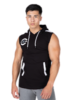 Oswego S/L Hooded T-shirt - Black