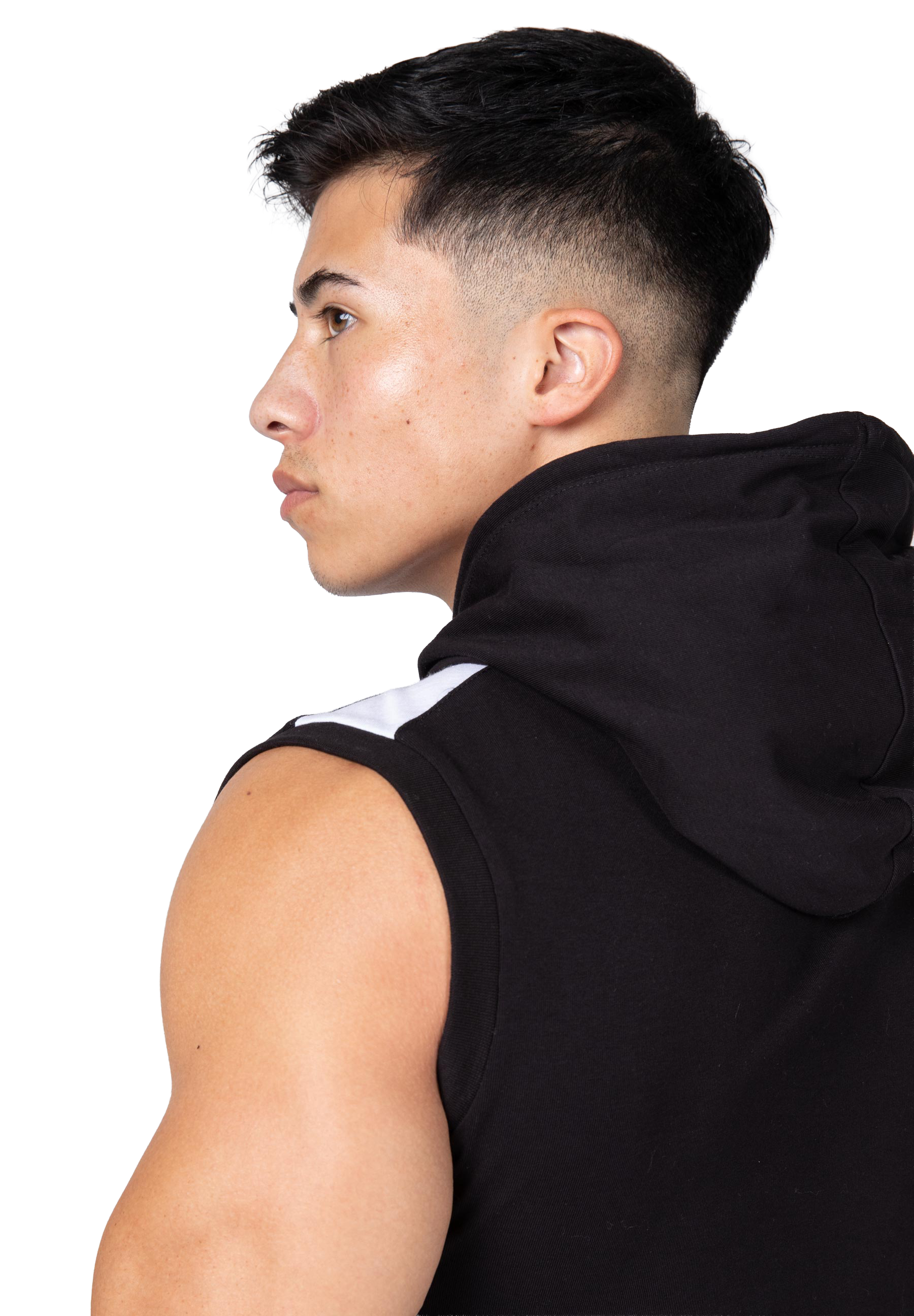 Oswego S/L Hooded T-shirt - Black