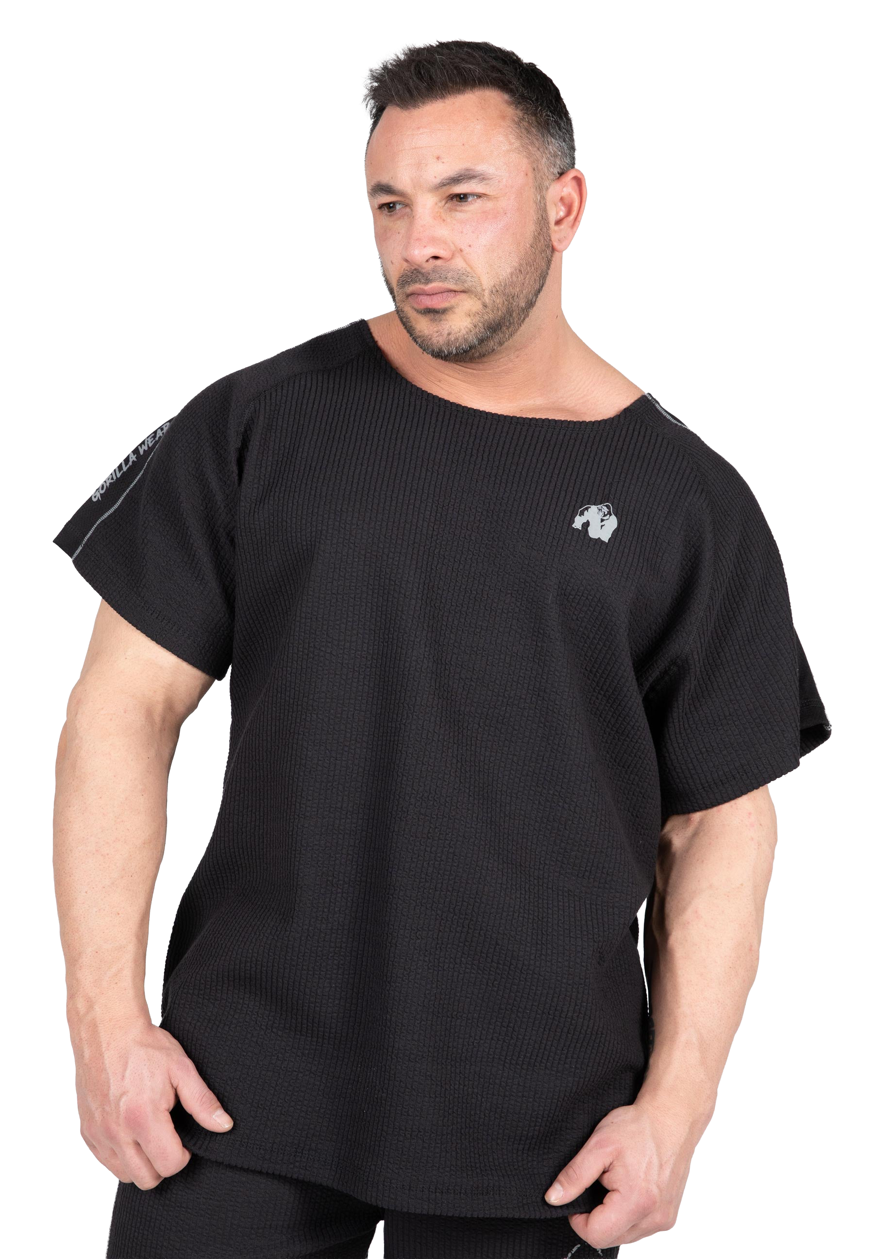 Buffalo Old School Top -Black/Gray