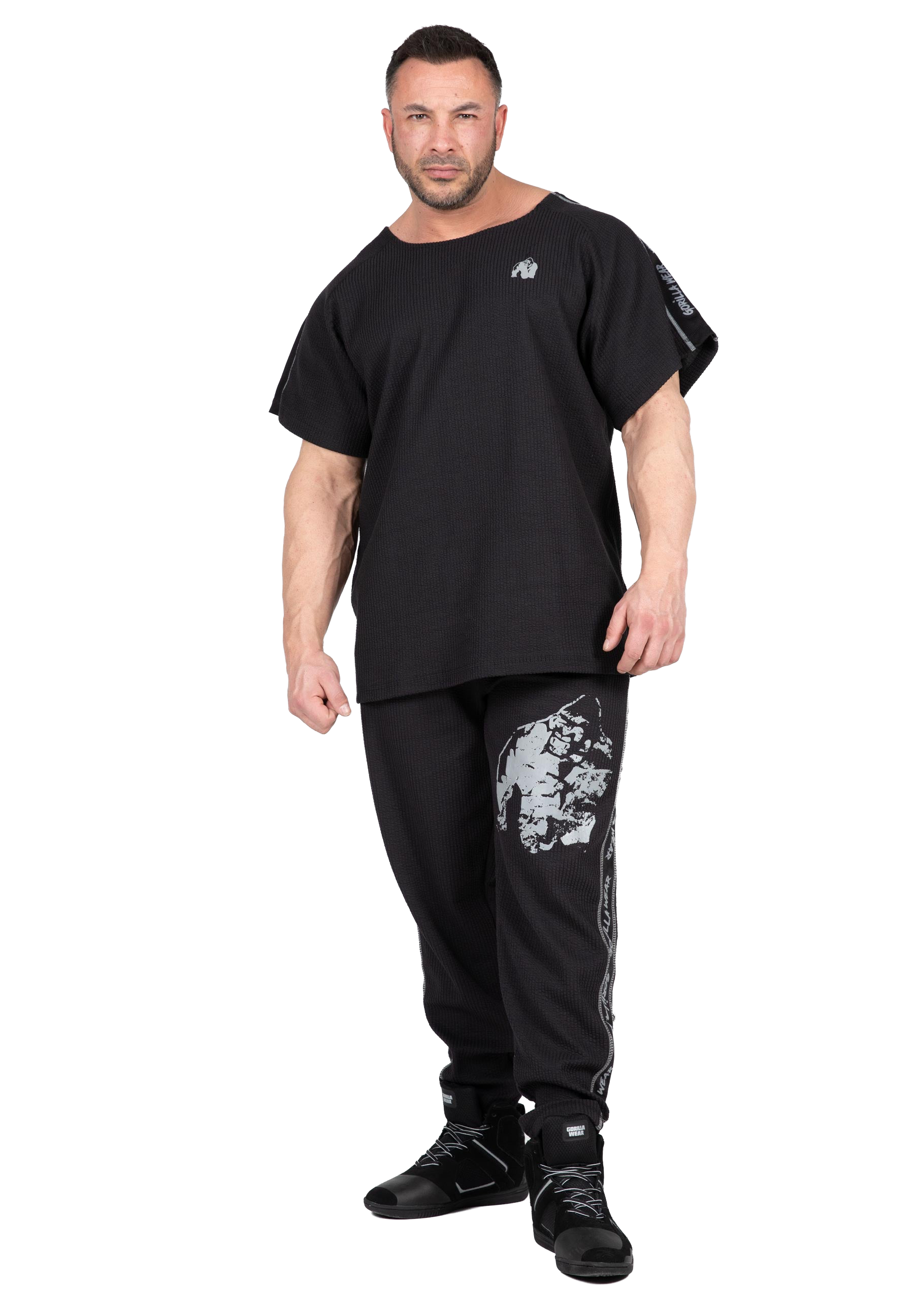 Buffalo Old School Top -Black/Gray