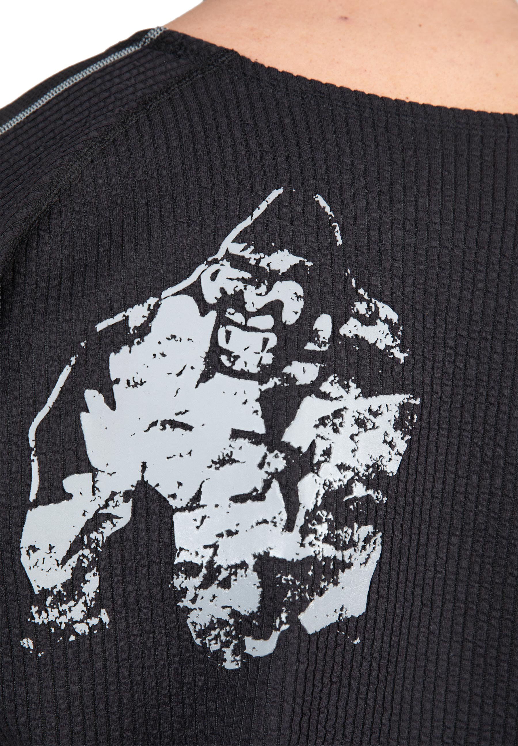 Buffalo Old School Top -Black/Gray