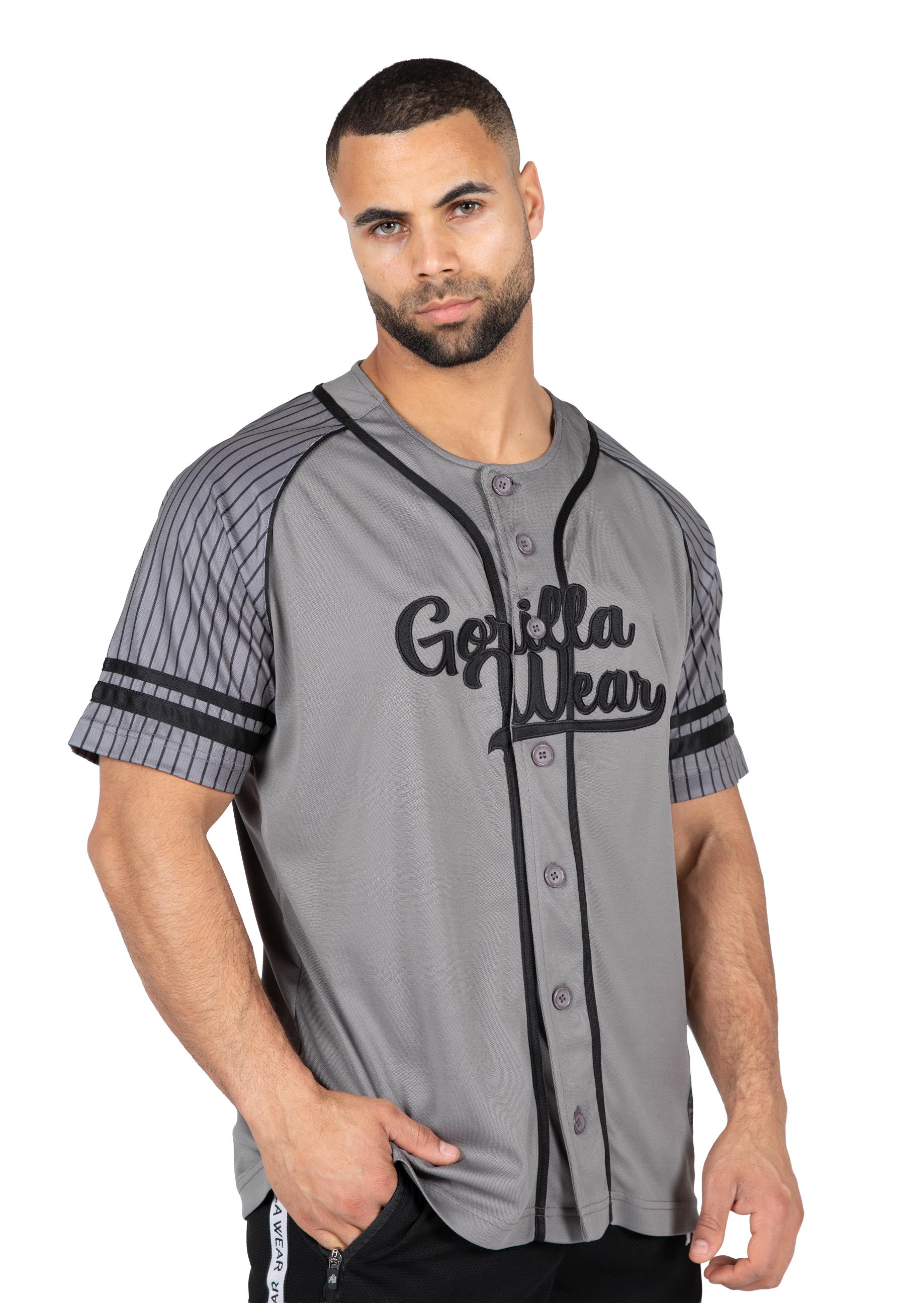 82 Baseball Jersey - Gray