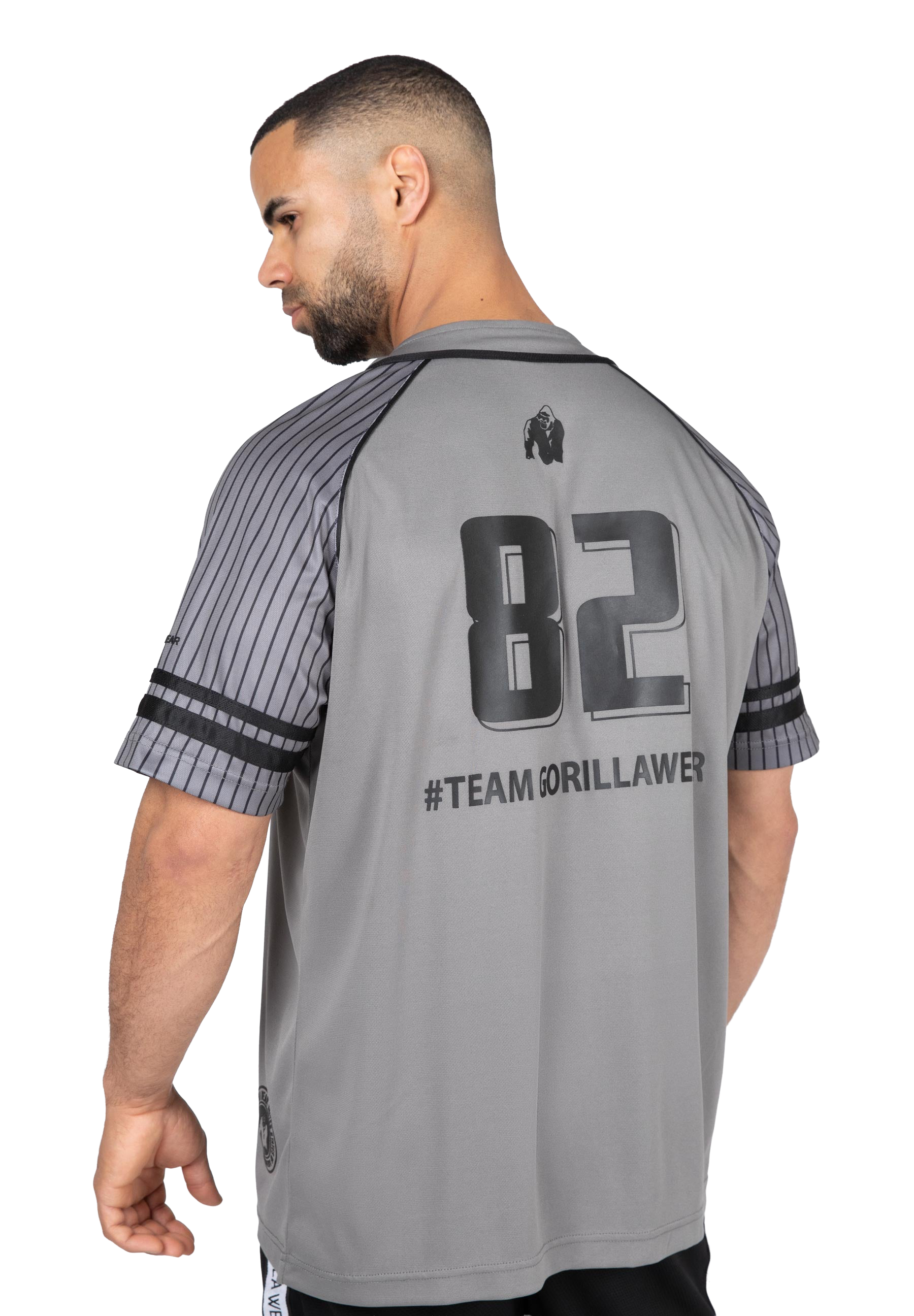 82 Baseball Jersey - Gray