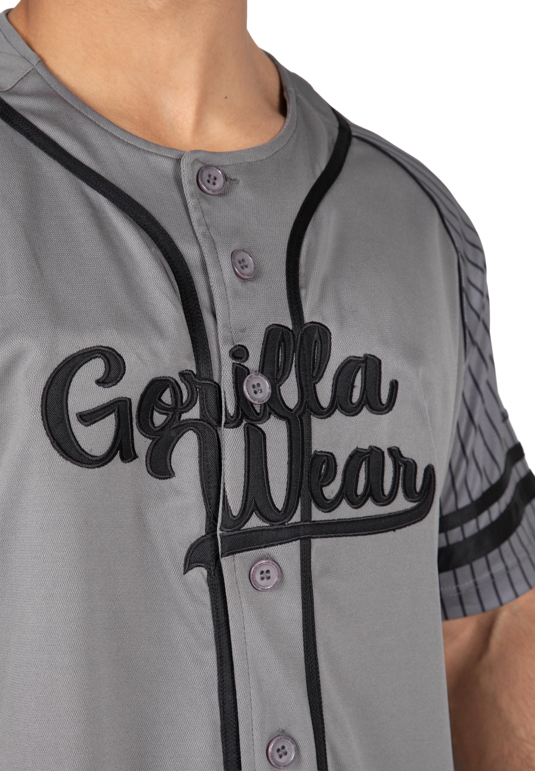 82 Baseball Jersey - Gray