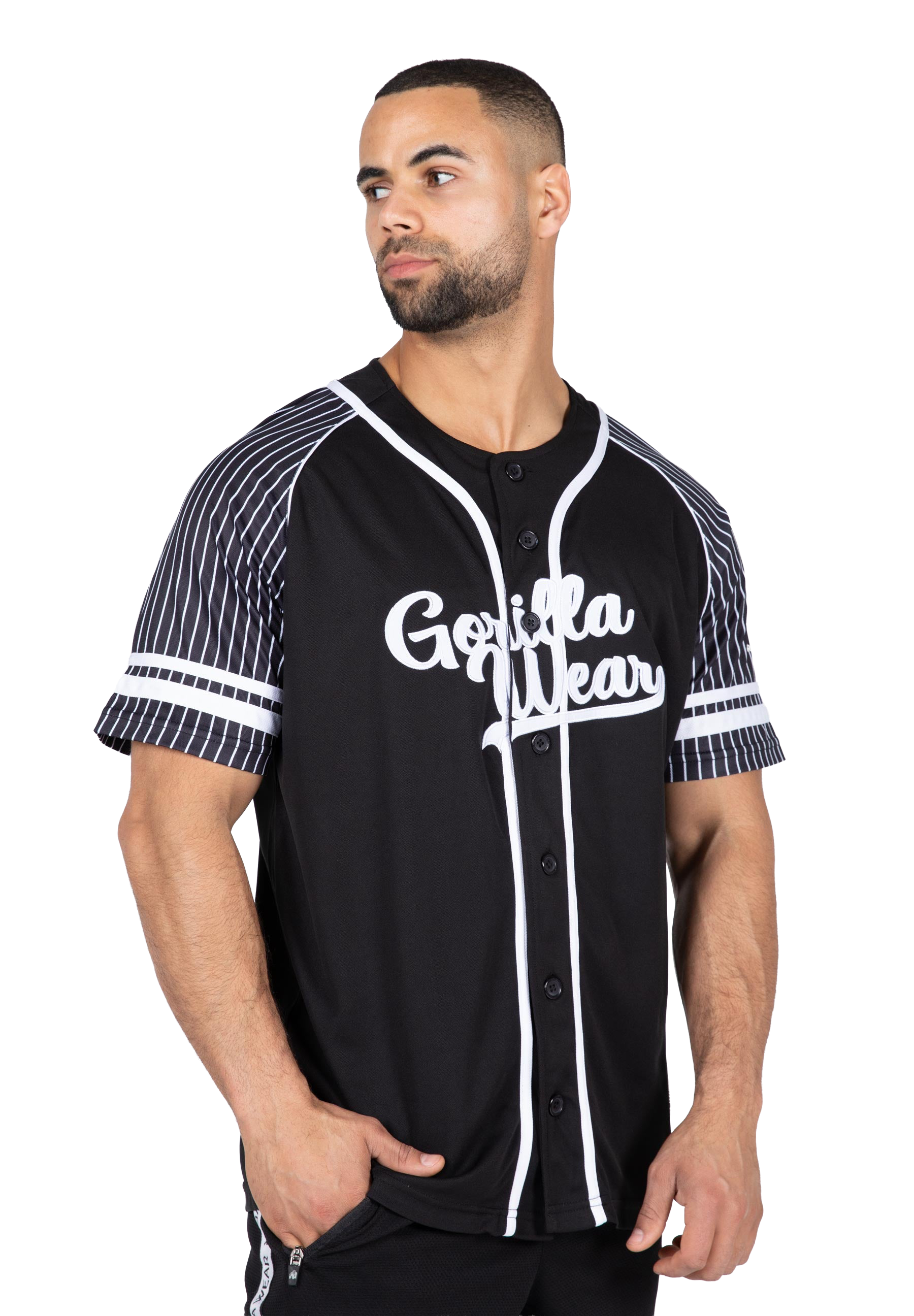82 Baseball Jersey - Black