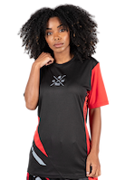 Hornell T-Shirt - Black/Red - Unisex